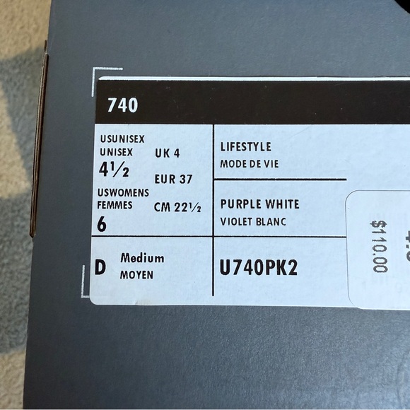 NWT New Balance 740 - Picture 3 of 4